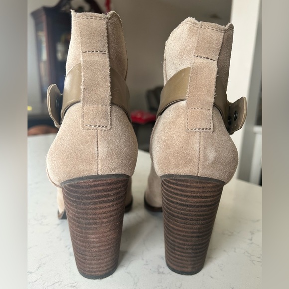 Jessica Simpson Keri Suede Ankle Boots with Buckle - Picture 5 of 16